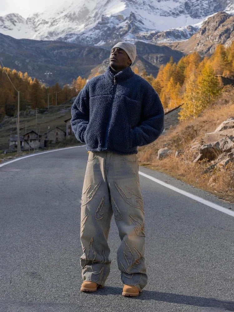 Deslumbra | Estilo urbano retro con vaqueros holgados