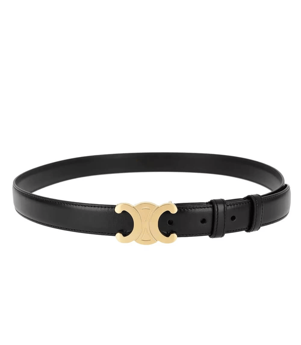 Out-Shine | Sophisticated Belt With Gold Accents
