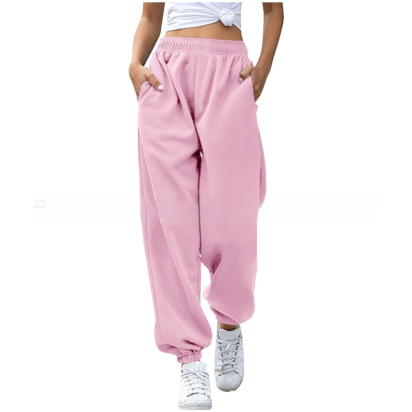 Out-Shine | Casual High-Waisted Loose Sports Pants