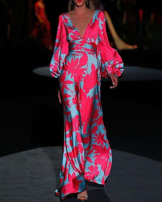 Out-Shine | Trendy Dress With V-Neck