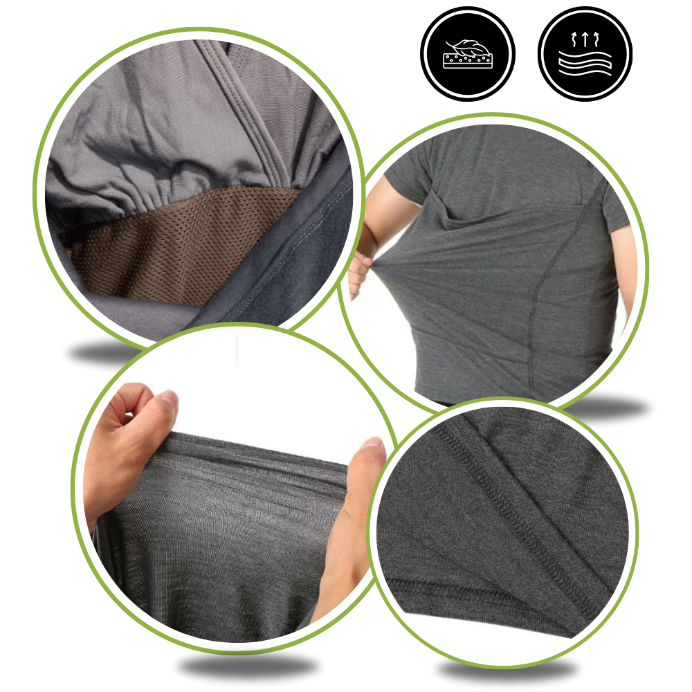 Brilla con luz propia | Camiseta ergonómica y moderna con bolsillo tipo canguro 