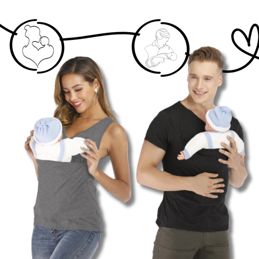 Brilla con luz propia | Camiseta ergonómica y moderna con bolsillo tipo canguro 