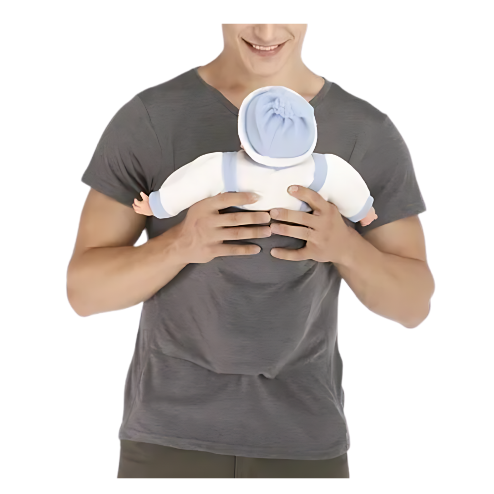 Brilla con luz propia | Camiseta ergonómica y moderna con bolsillo tipo canguro 