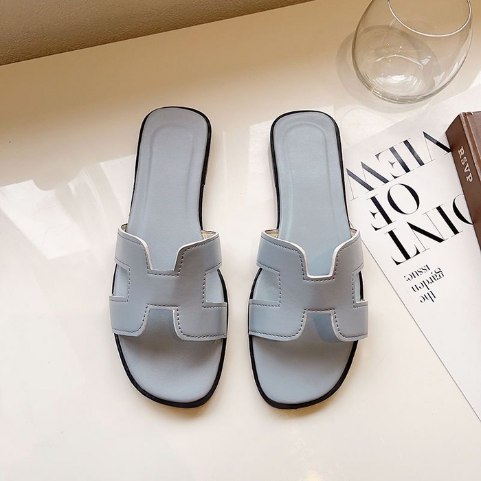 Out-Shine | Trendy H Profile Sandals In Leather