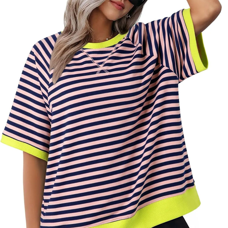 Out-Shine | Relaxed Striped T - Shirt