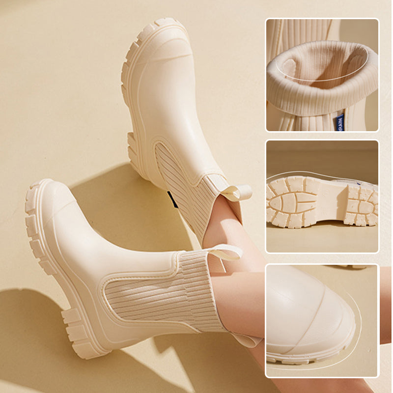 Out-Shine | Waterproof Boots With Thick Soles